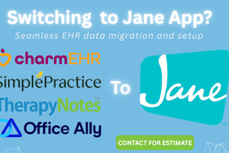 do jane app setup and migration, import patients and charts from any ehr