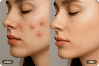 do professional  retouching business photo beautify