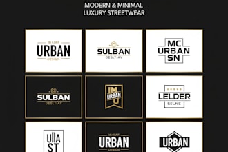 exclusive urban logo design for streetwear apparel brand