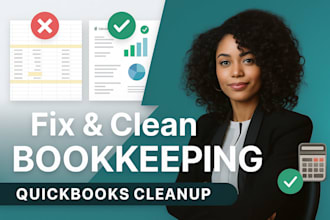 clean up and fix your bookkeeping in quickbooks