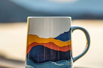 design a mug design or coffee cup design
