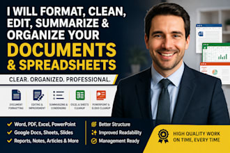 summarize, edit, format, and organize your document or spreadsheet