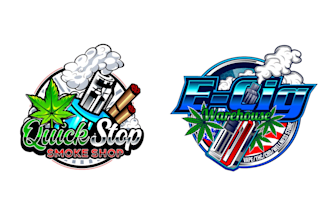 design awesome vape logo with free vector files