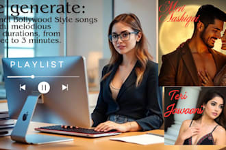 create a original song for you with a video visualizer