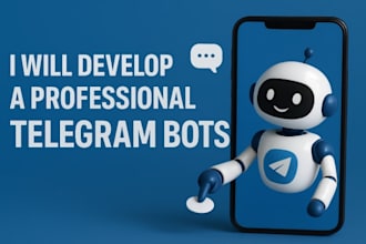 develop a professional telegram bots