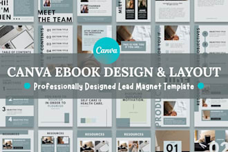 canva ebook canva ebook design lead magnet ebook formatting canva book design