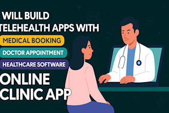 telehealth apps medical booking healthcare software doctor online clinic app