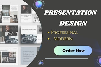 design professional and visually stunning powerpoint slides presentations