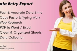 do data entry work