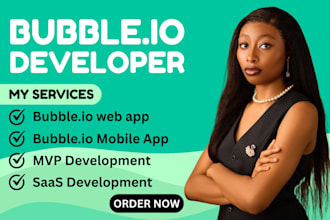 develop bubble io web app mvp saas bubble app developer