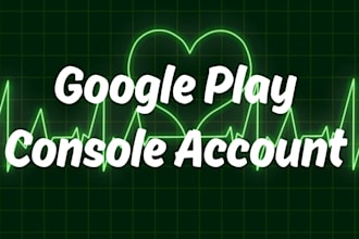 create google play console account for you
