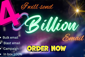 send bulk emails, email blast and email marketing campaign