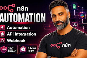 setup n8n workflow automation, n8n ai agent and API integrations