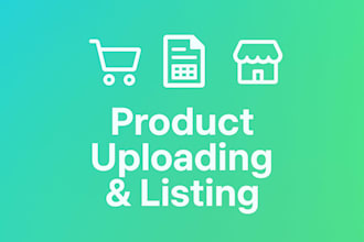 upload and manage your ecommerce product listings