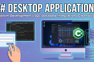 build custom csharp net desktop software with database integration