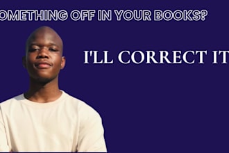 review and correct errors in your existing bookkeeping records
