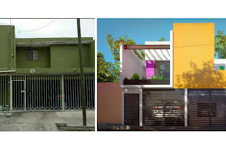 design a stunning modern facade for your home