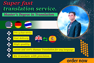 translate english to spanish and other languages