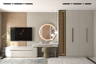take high quality 3d interior rendering realistic archviz renders