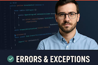 fix any c sharp error or bug in your application