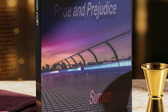 modern book cover design service custom book cover design