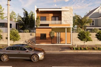 deliver realistic 3d modeling and interior, exterior, landscape renders