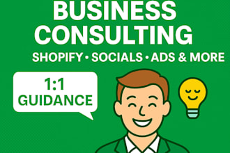 advice on shopify, youtube, ads, websites and branding