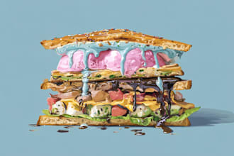do food pop art of your food pop art
