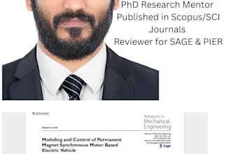 be your phd research mentor for writing and publishing journal papers