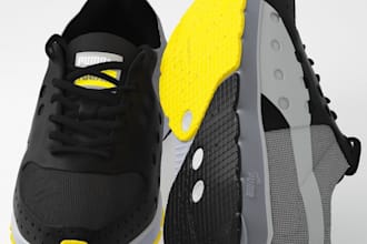 design 3d sneaker design, 3d boot design shoe design, custom sneaker, 3d shoe