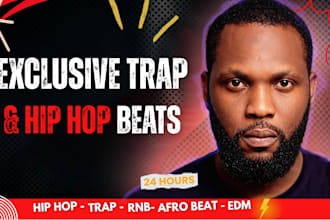 make exclusive trap, hip hop, drill and afrobeat beats