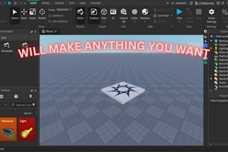 script or build anything in roblox studio