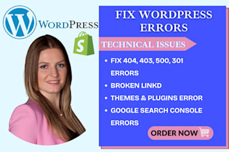 fix 404, 403 errors broken url and setup redirections for your wordpress website