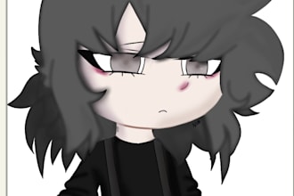draw your oc or character in my unique art style