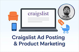 professional product listing and classified ads posting