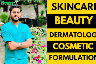 write articles and ebooks on dermatology skincare and cosmetic formulations