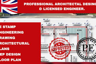 provide architect draftsman service for house plan  commercial architecture