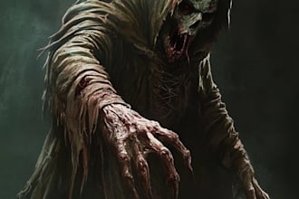 fantasy horror and fantasy horror character