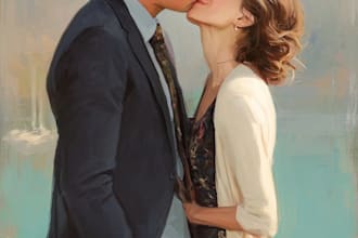 design a couple portrait