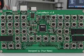 firmware and design custom mechanical keyboard pcb with enclosure