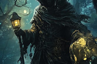 fantasy horror and fantasy horror character