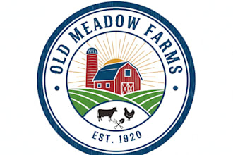 design awesome farm logo