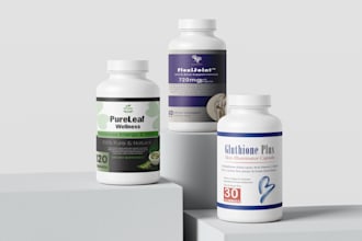 do premium supplement herbal pouch cosmetic proudct lebel packaging