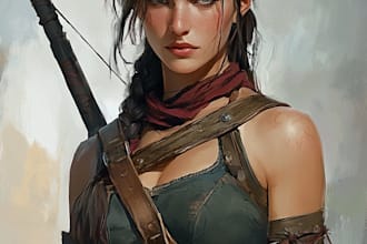dnd, fantasy character and dnd character