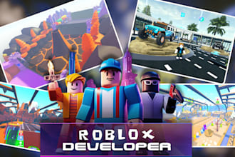 develop your full roblox game, roblox map, scripting, monitization, rpg assets