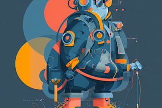make any photo to vector art portrait