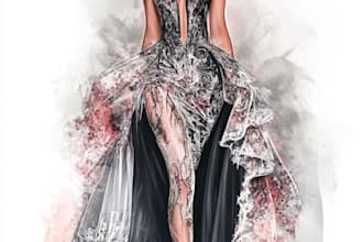 draw fashion, sketch, editorial illustration