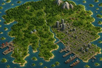 create custom minecraft map lobby castle and spawn as a pro minecraft builder