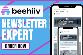 setup beehiiv newsletter design beehive landing page beehiiv website automation