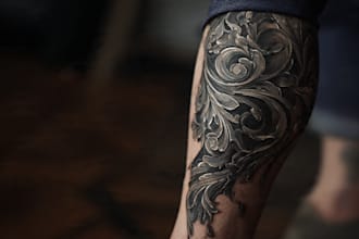 create a tattoo design for sleeve